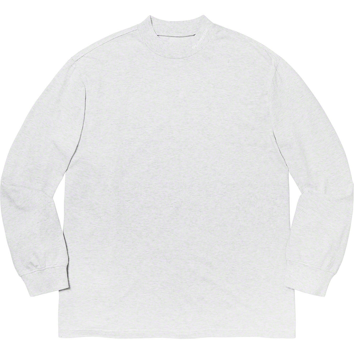 Micro Stripe Mock Neck view 4